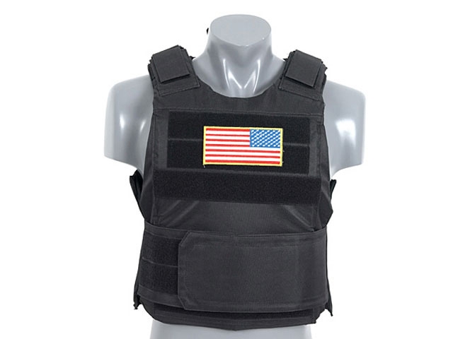 Delta Black Body Armour Kit
