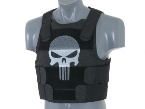 punisher black body armour kit