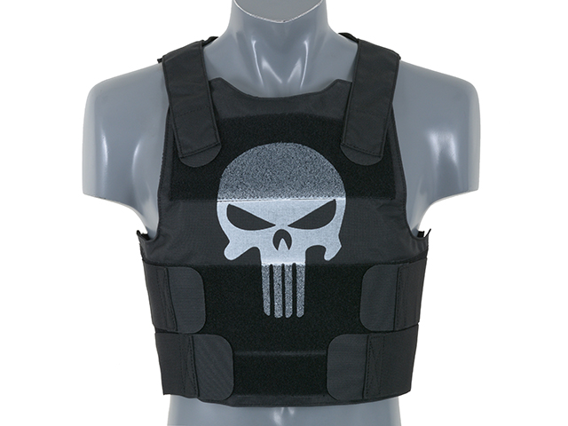 punisher black body armour kit